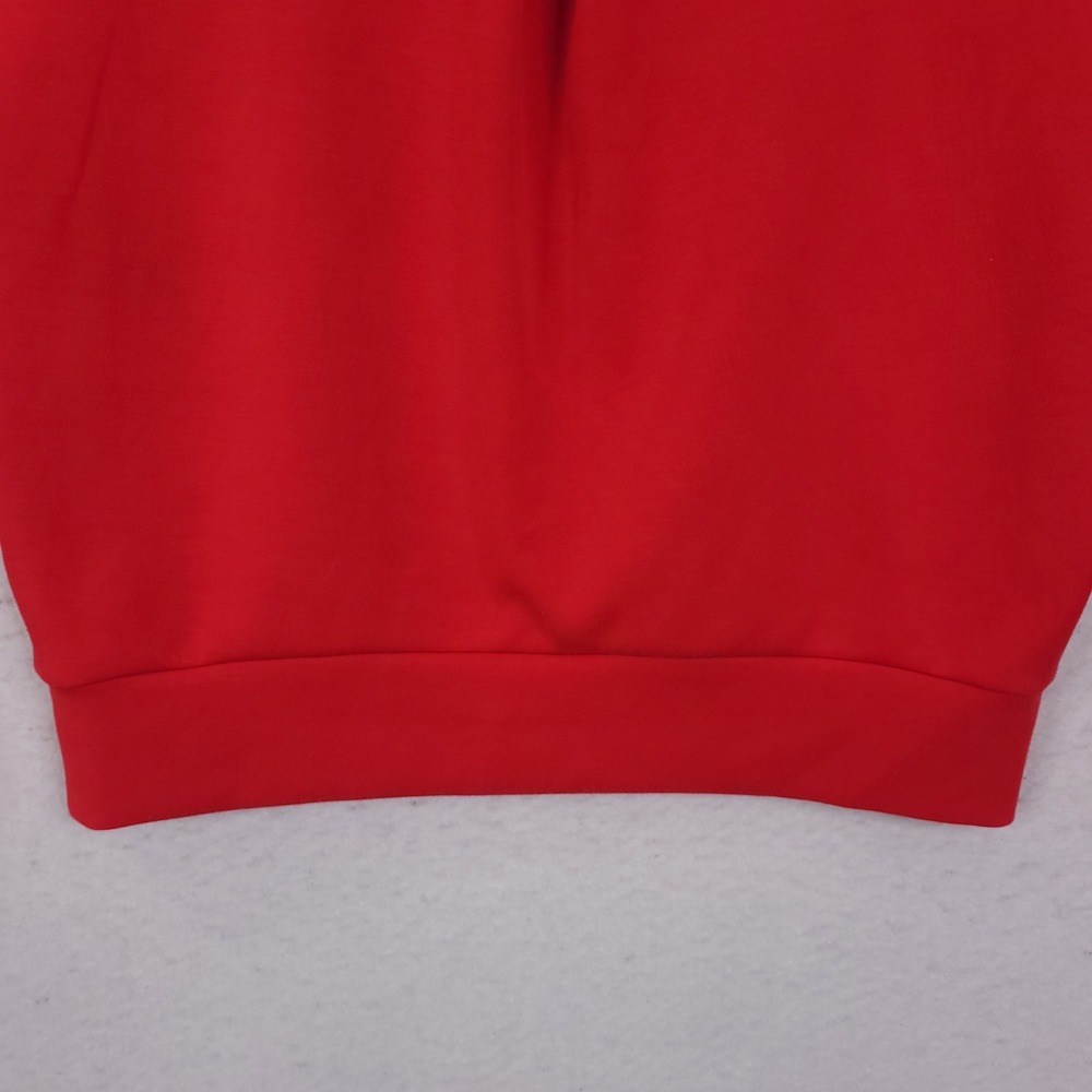 Spanx AirEssentials Crewneck Sweatshirt Medium Vibrant Red Pullover Casual Soft - Picture 14 of 16